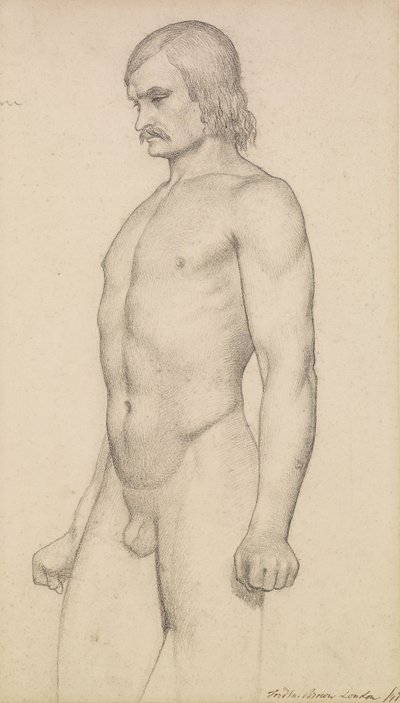 Nu masculin - Ford Madox Brown